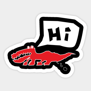 Hi Sticker